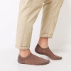Primavera verano nuevo estampado en caliente letras calcetines hombre doble aguja calcetines invisibles hombre talón antideslizante calcetines silicona algodón Application Scenario